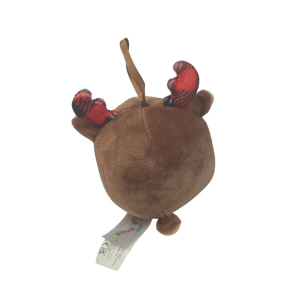 Squishmallows Alfred the Moose Christmas Squad Plush Stuffed Animal Ornament 3" - Picture 5 of 7